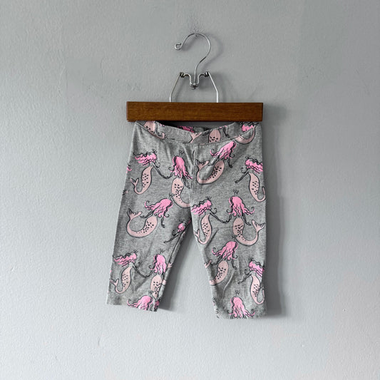 Gap	/ Light grey x mermaid capri leggings / 3Y