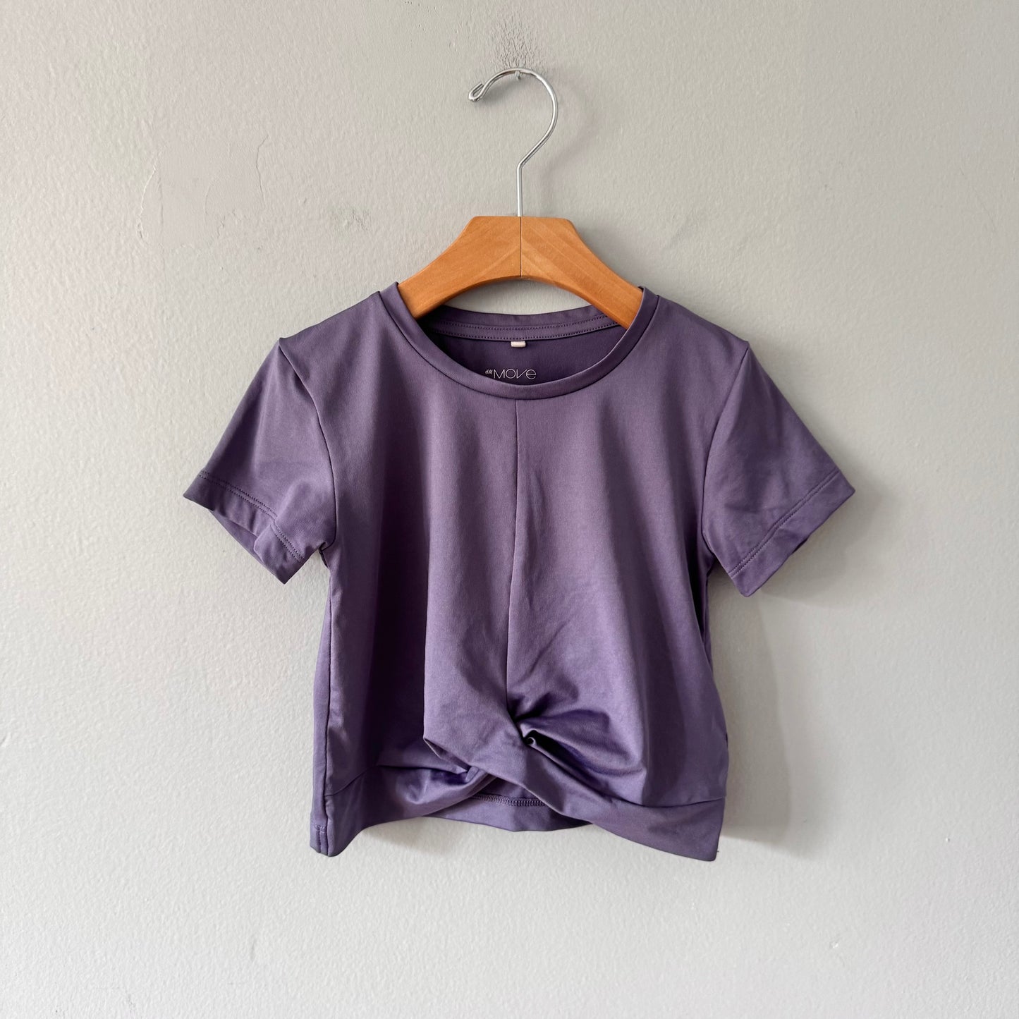 H&M Move / Purple active top / 4-6Y
