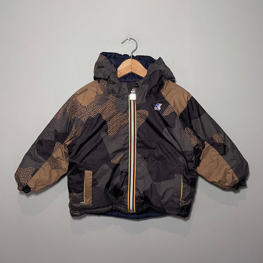 K-Way / Reversible puffer jacket / 3T
