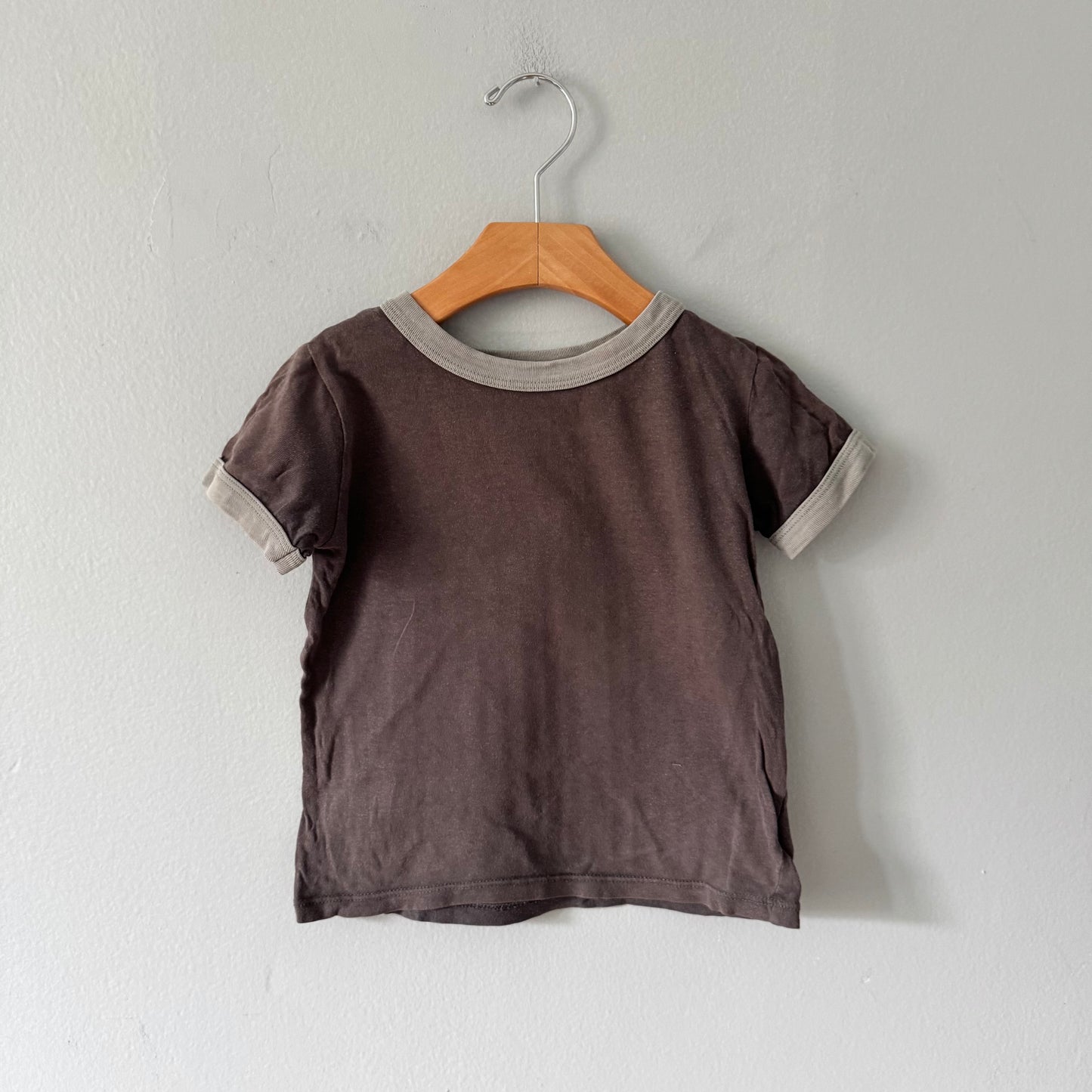 Mini mioche / Dark grey x blueT-shirt / 3-4Y
