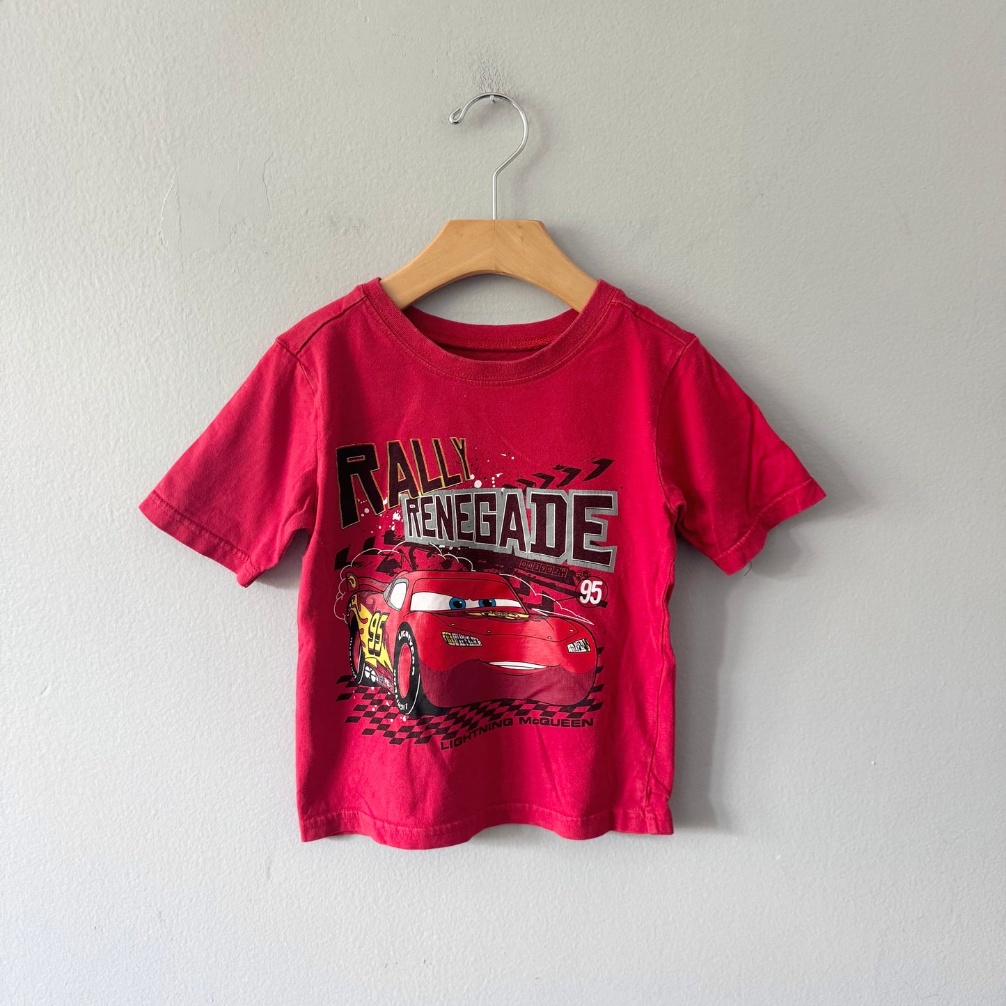 Disney / Cars Lightning Mcqueen T-shirt / 4T