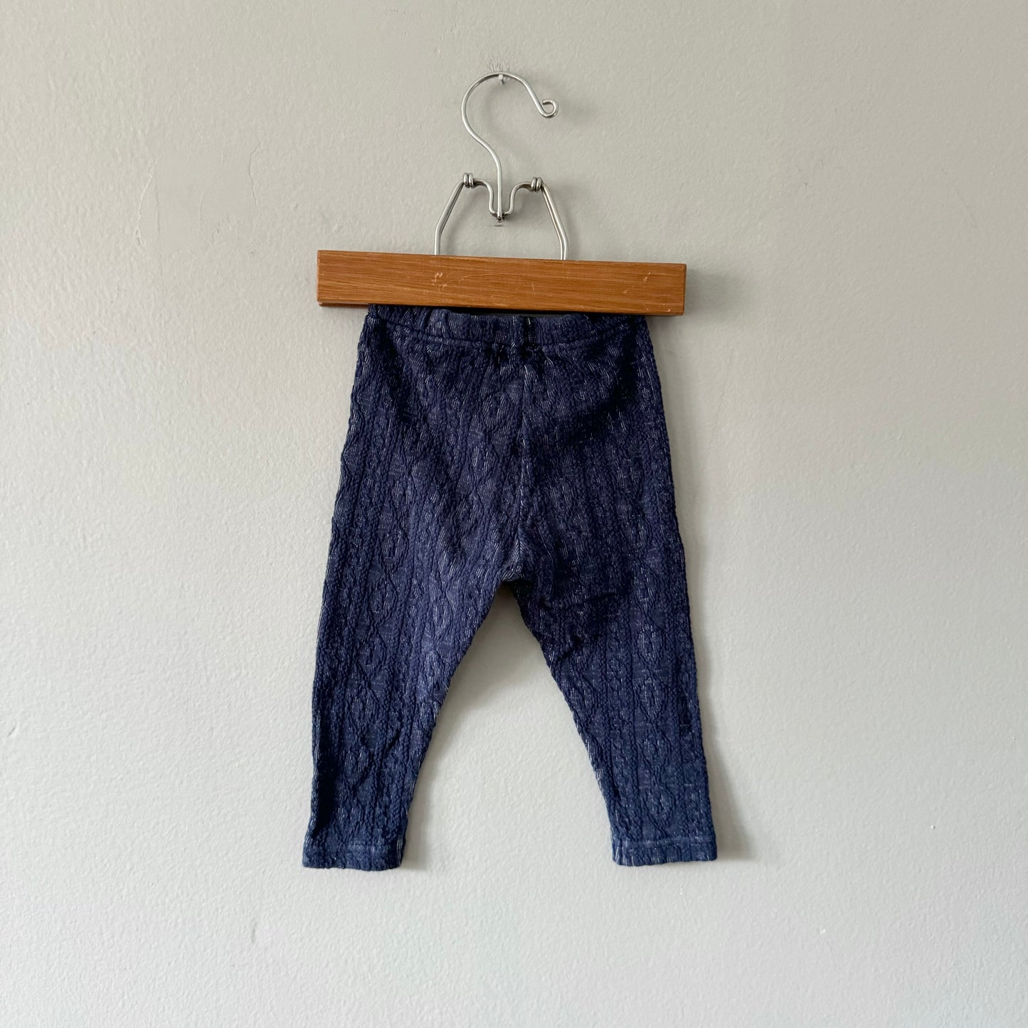 No brand / Navy leggings  / 80cm(12M)