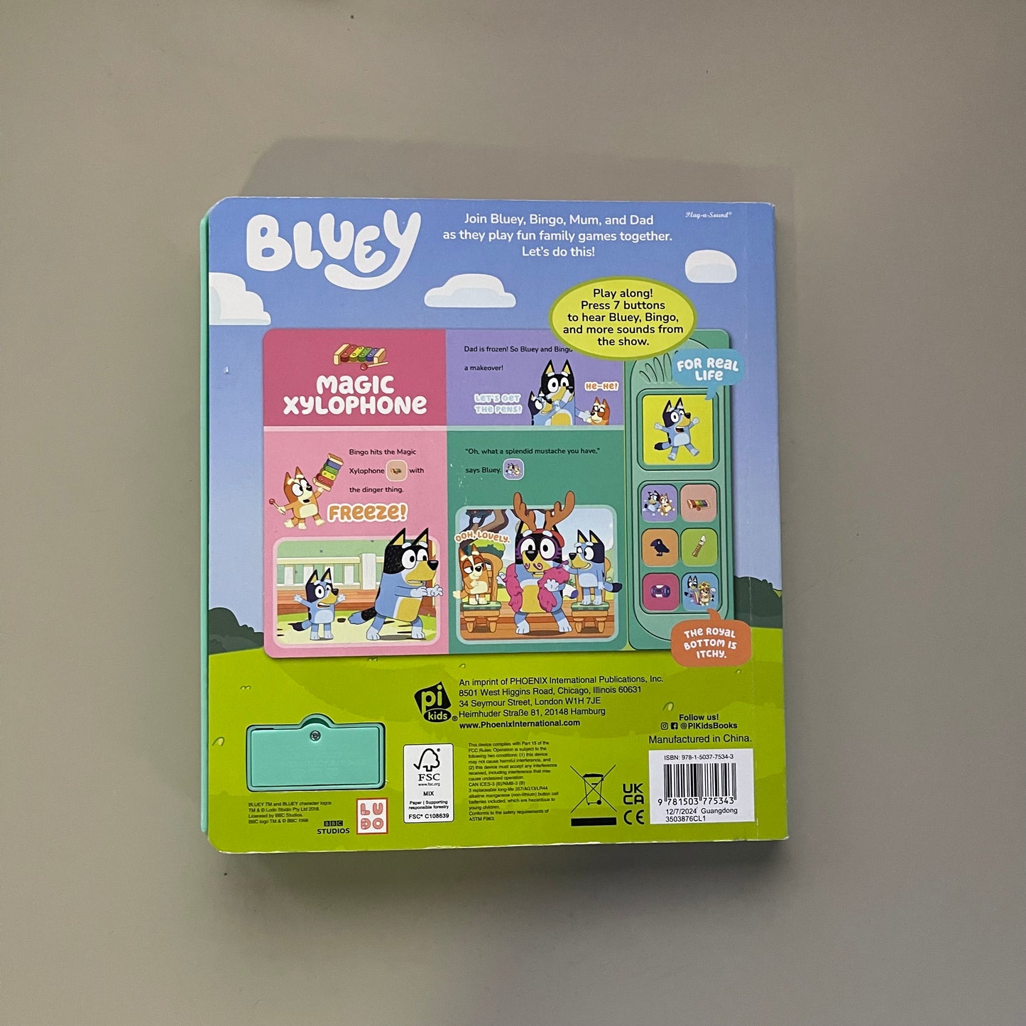 Bluey Let's Play Games (Sound Book)