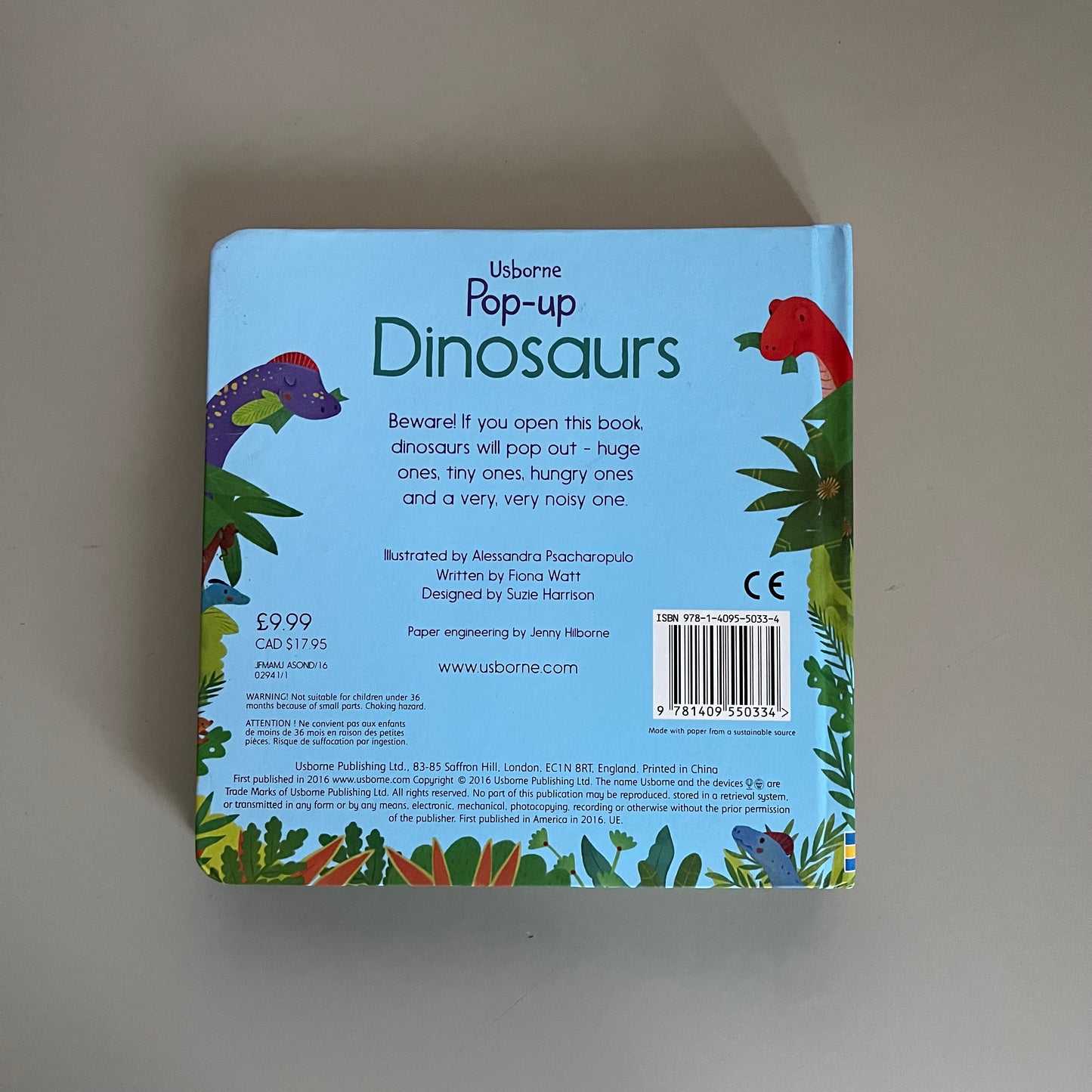 Usborne - Pop-up Dinosaurs
