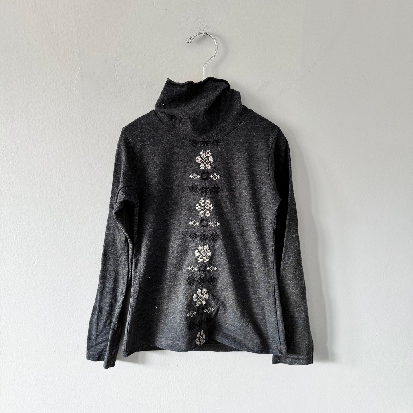 Zara / Haut gris col roulé / 7-8 ans