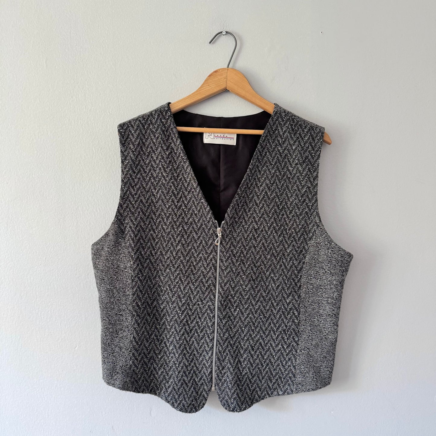 Vintage / Zip up vest / Adult 16