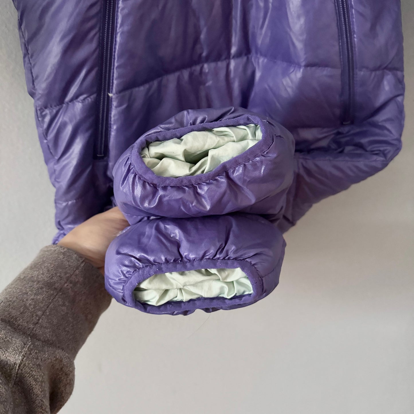 Patagonia / Purple snow suit / 18M
