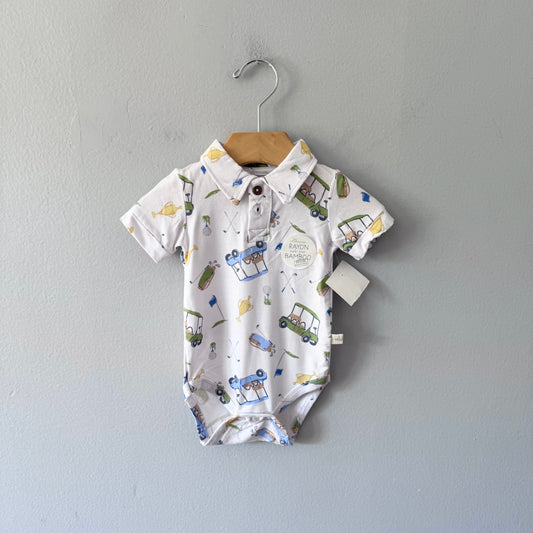 Milk Berry / Bamboo onesie / 6-9M - New with tag