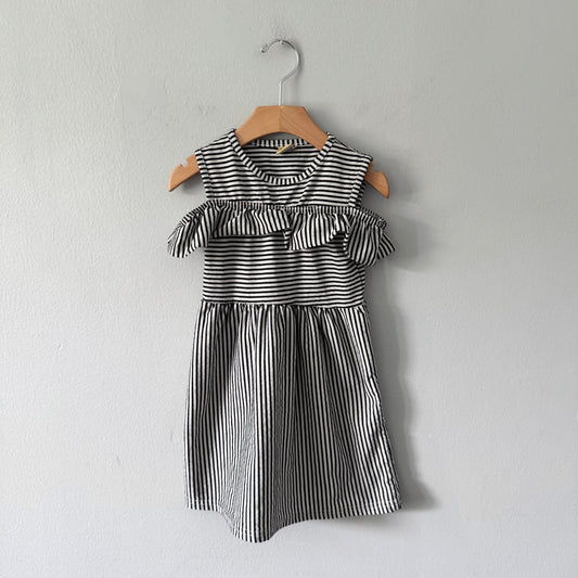 Selfie Kidswear / Stripe tank dress / 3Y
