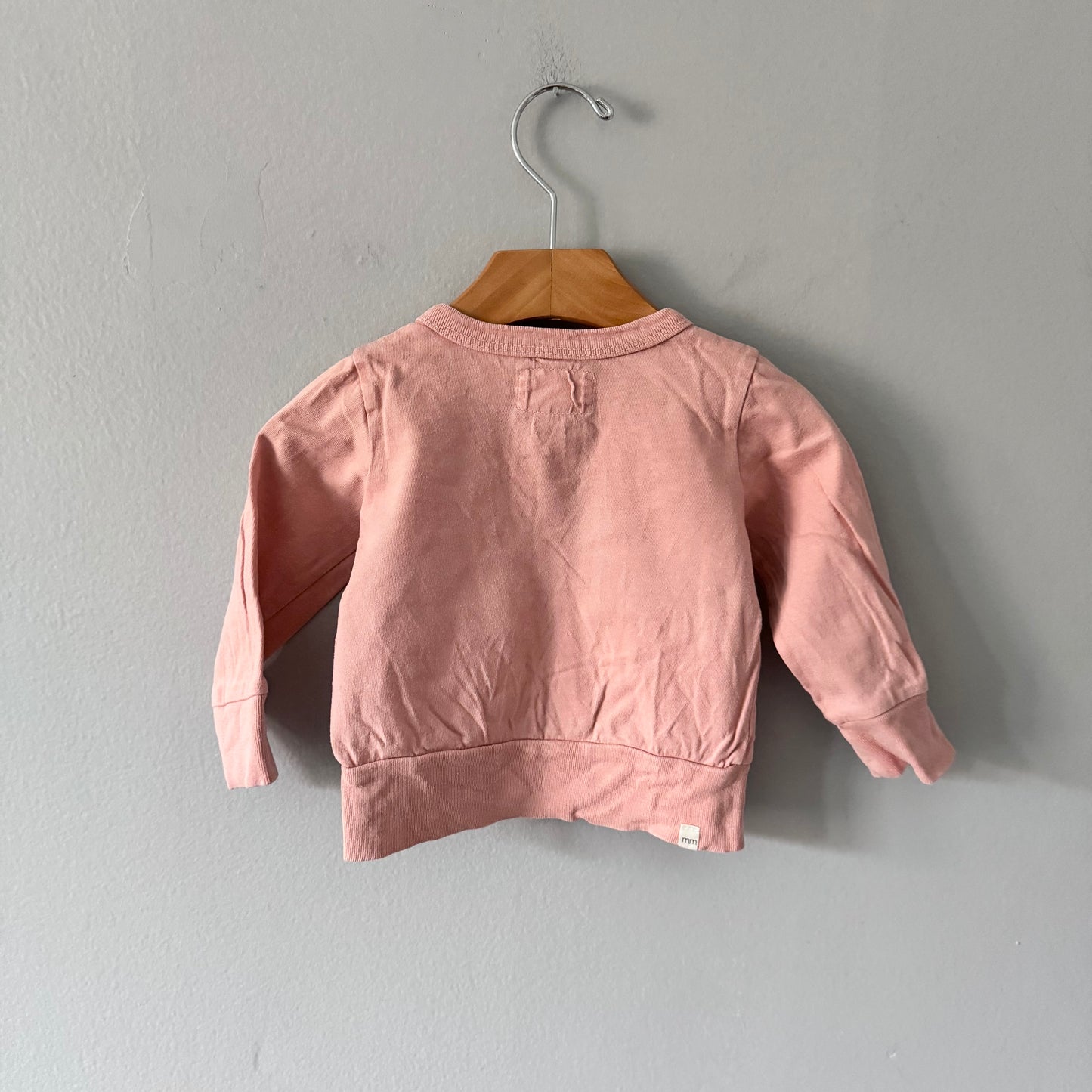 Mini mioche / Gilet orange clair / 6-12 mois