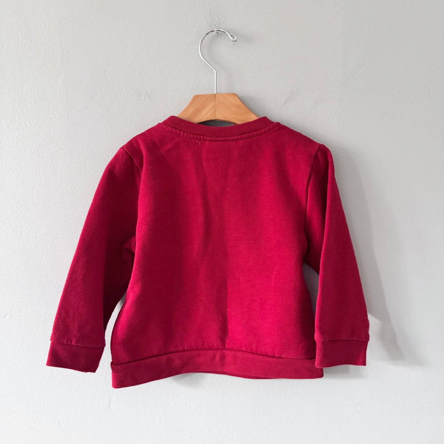 Vintage Lunar Jim / Red sweatshirt / 3Y