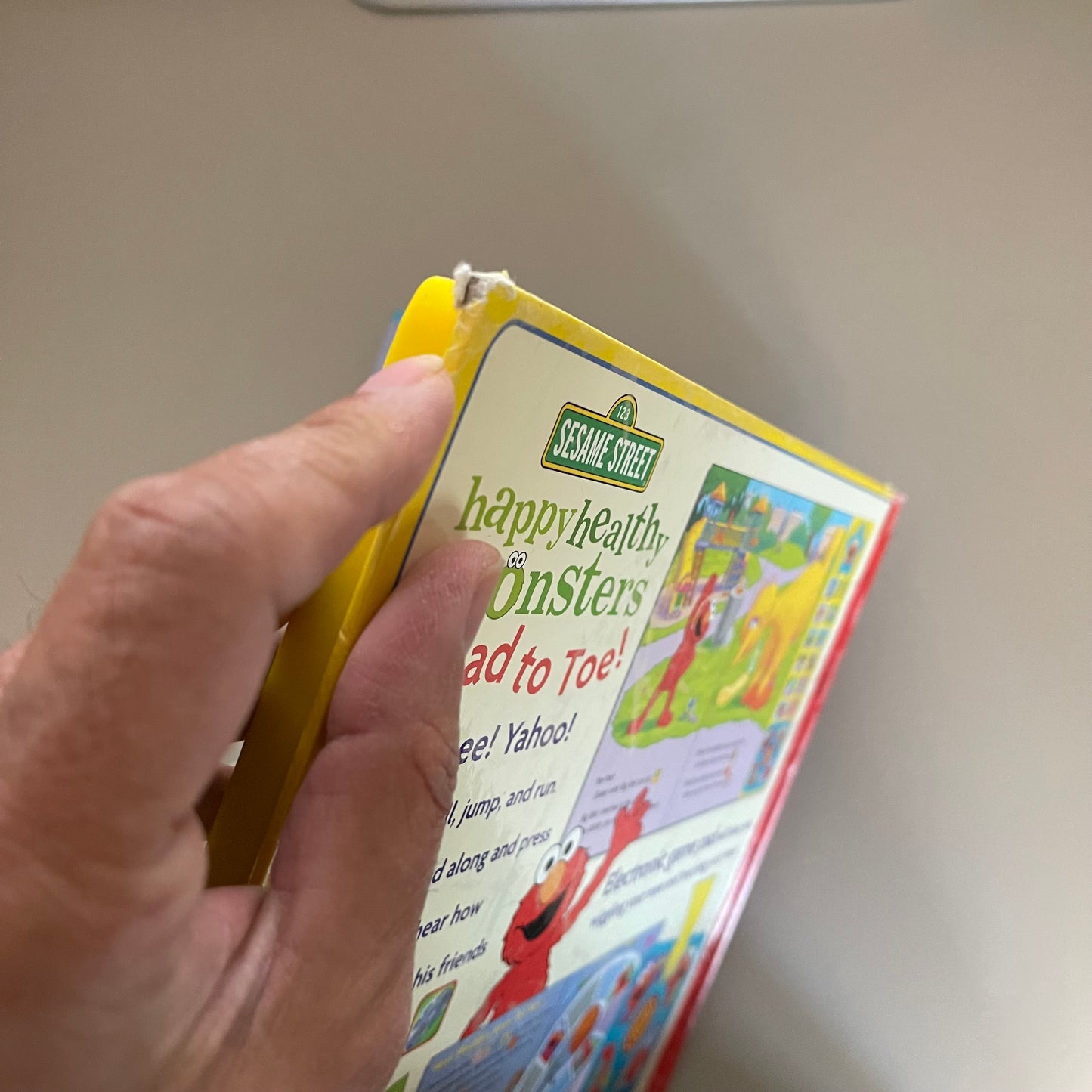 Sesame Street - happy healthy monsters Head to Toe! (Sound Book)