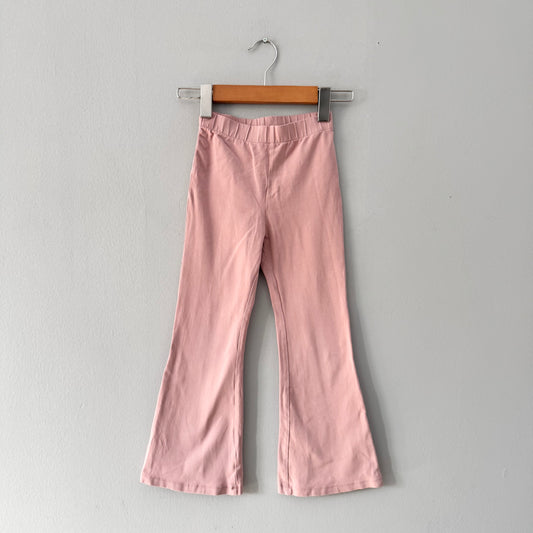 H&M / Wide fit pink leggings / 6-7Y