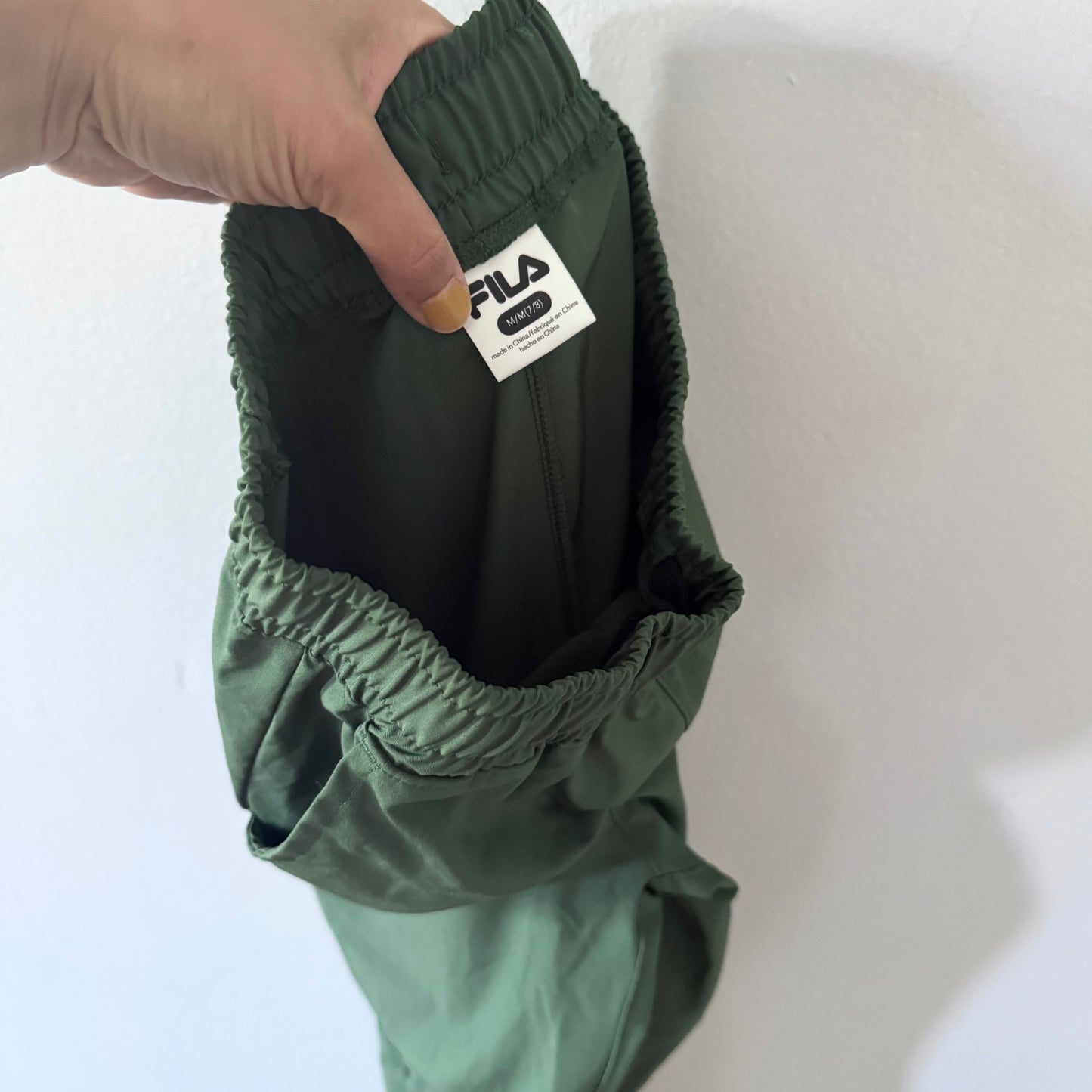 Fila / Green active pants / 7-8Y