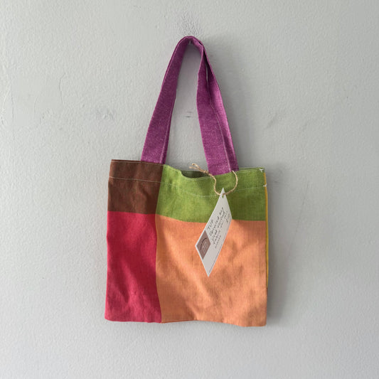 TUP / Upcycle playful bag / 7.5 x 8 inches