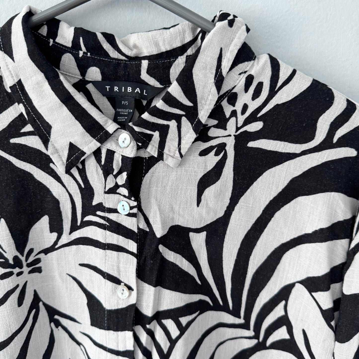 Trival / Chemise en lin à rayons X / Femme T