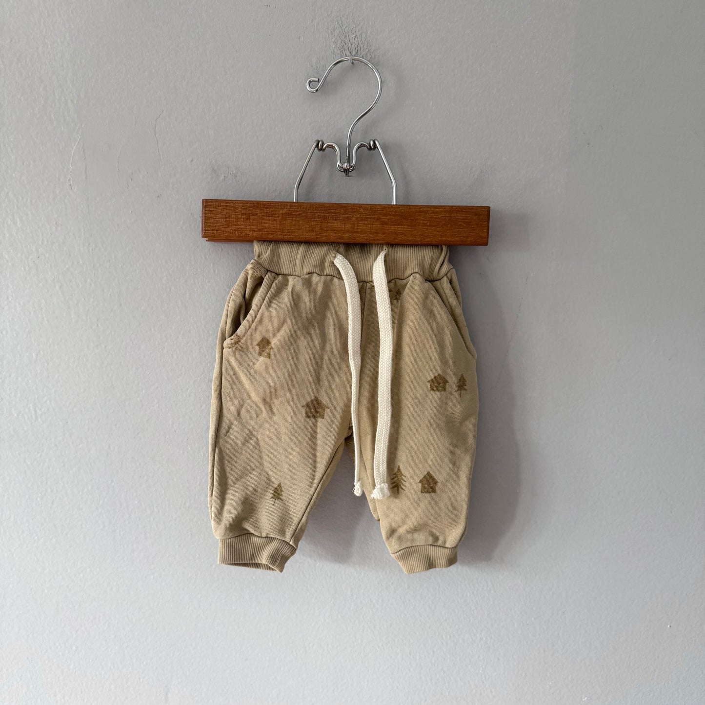 Kid Wild / Brown x house sweatpants / 0-3M