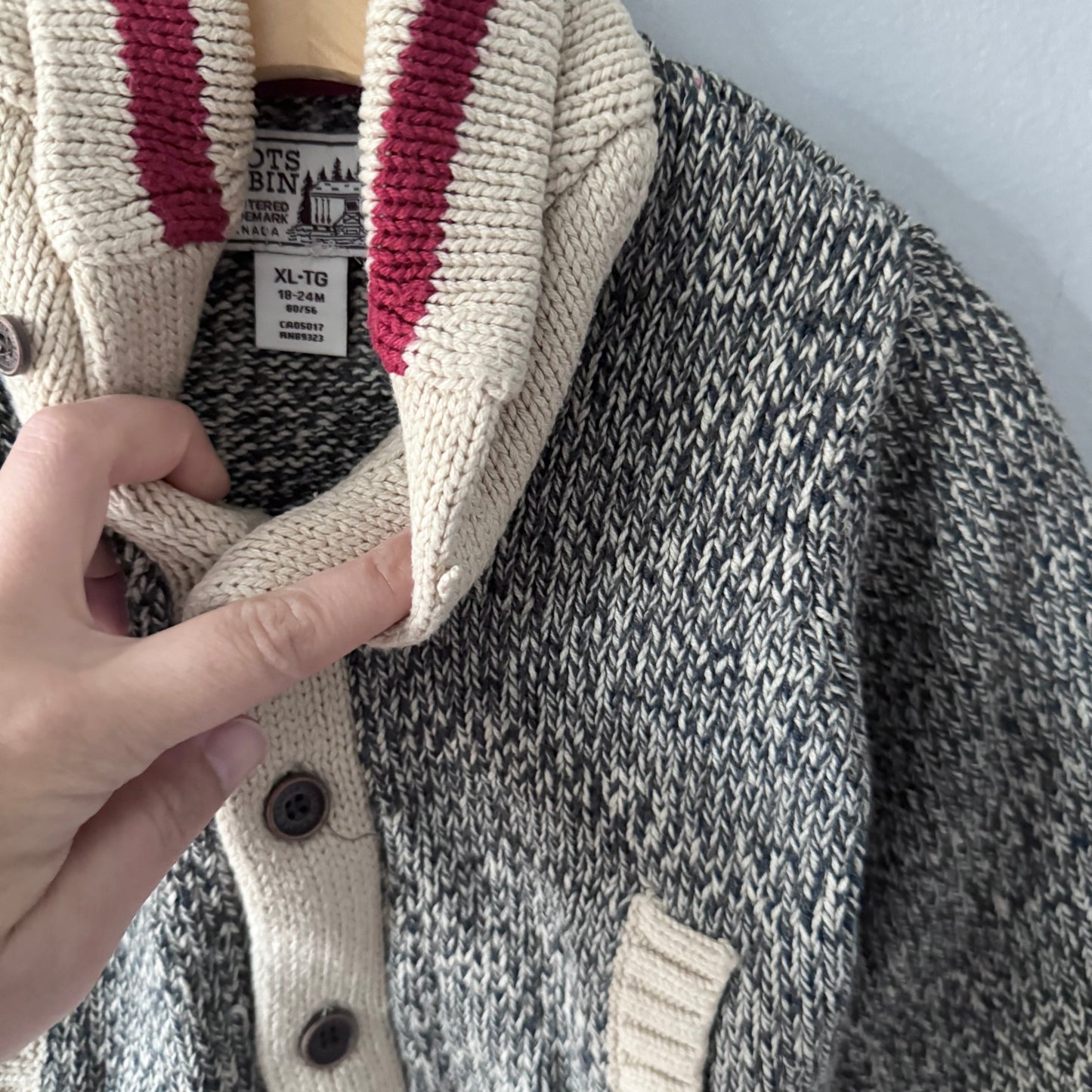 Roots / Cabin knit jacket / 18-24M