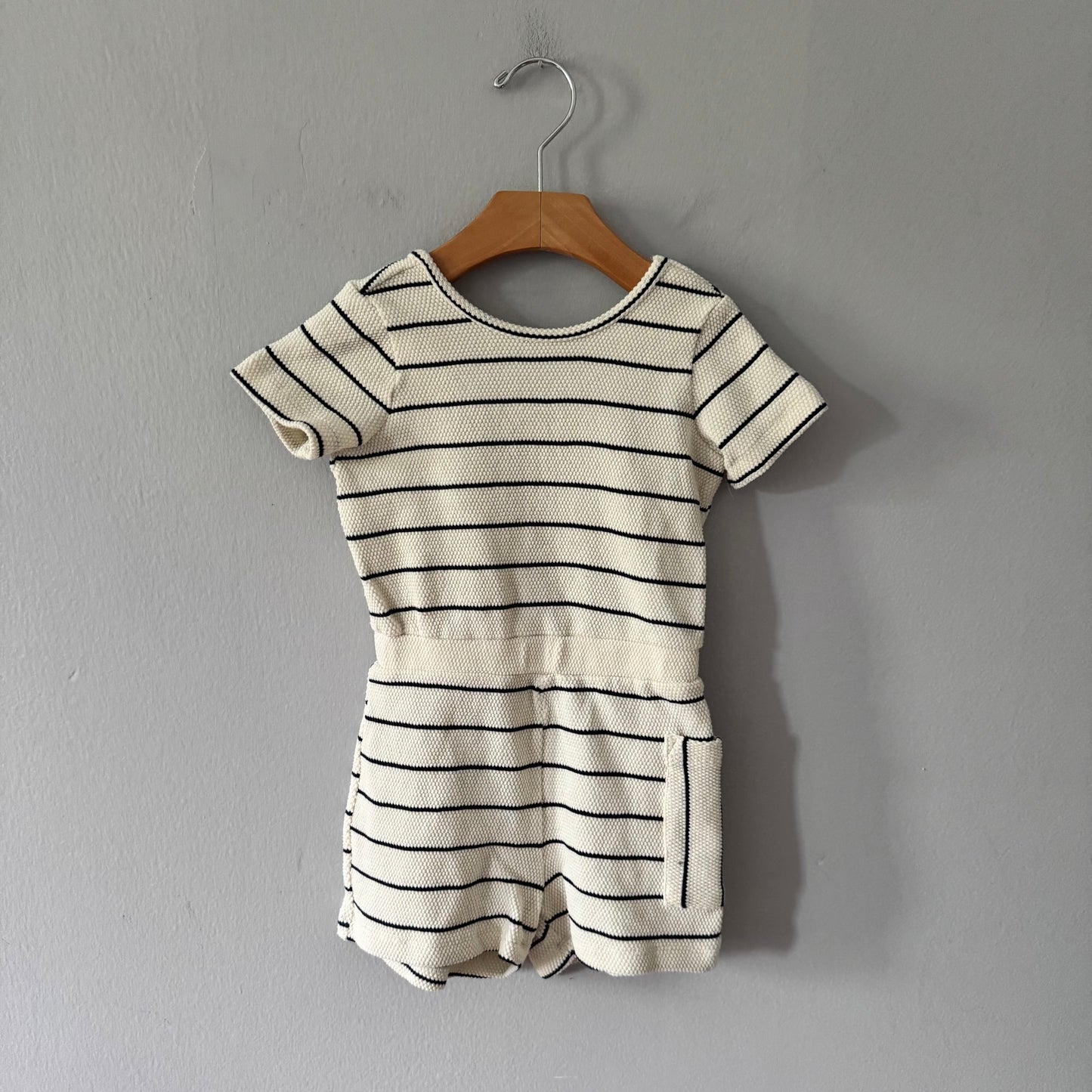 Cotton on Kids / Stripe knit jumpsuit / 3Y