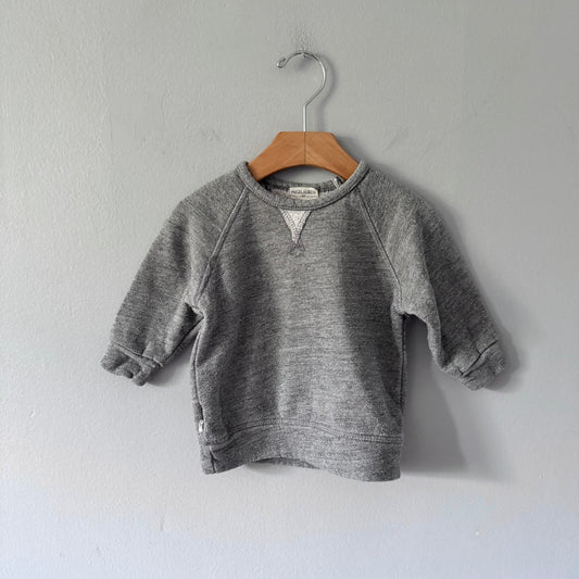 Paige Lauren / Grey sweatshirt / 12-18M
