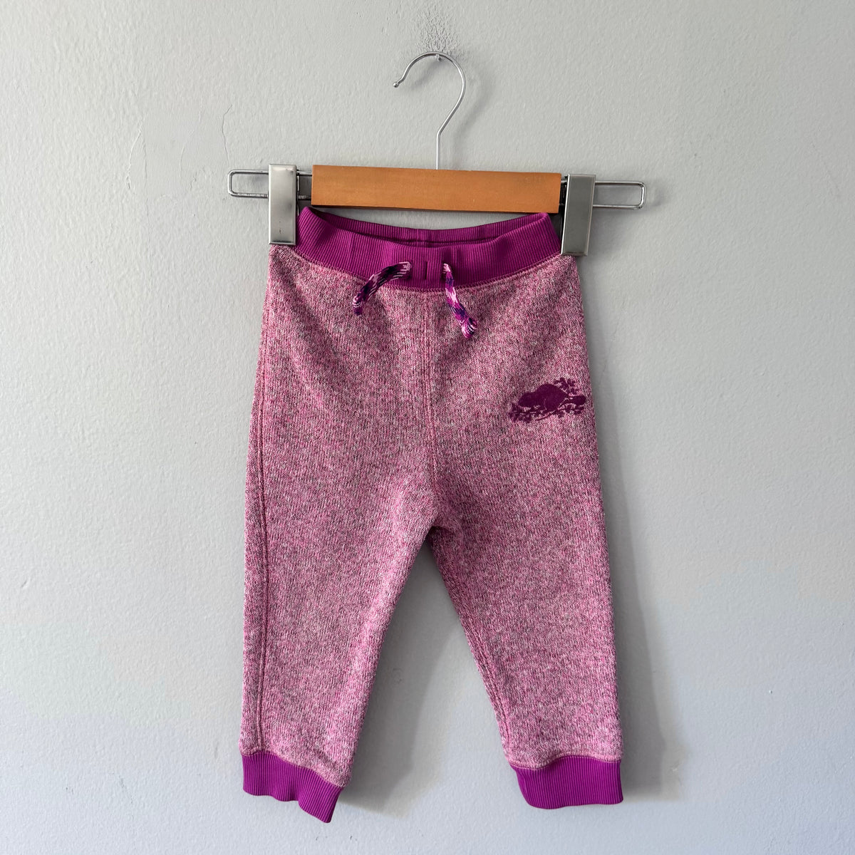 Roots / Pink salt and pepper pants / 18-24M