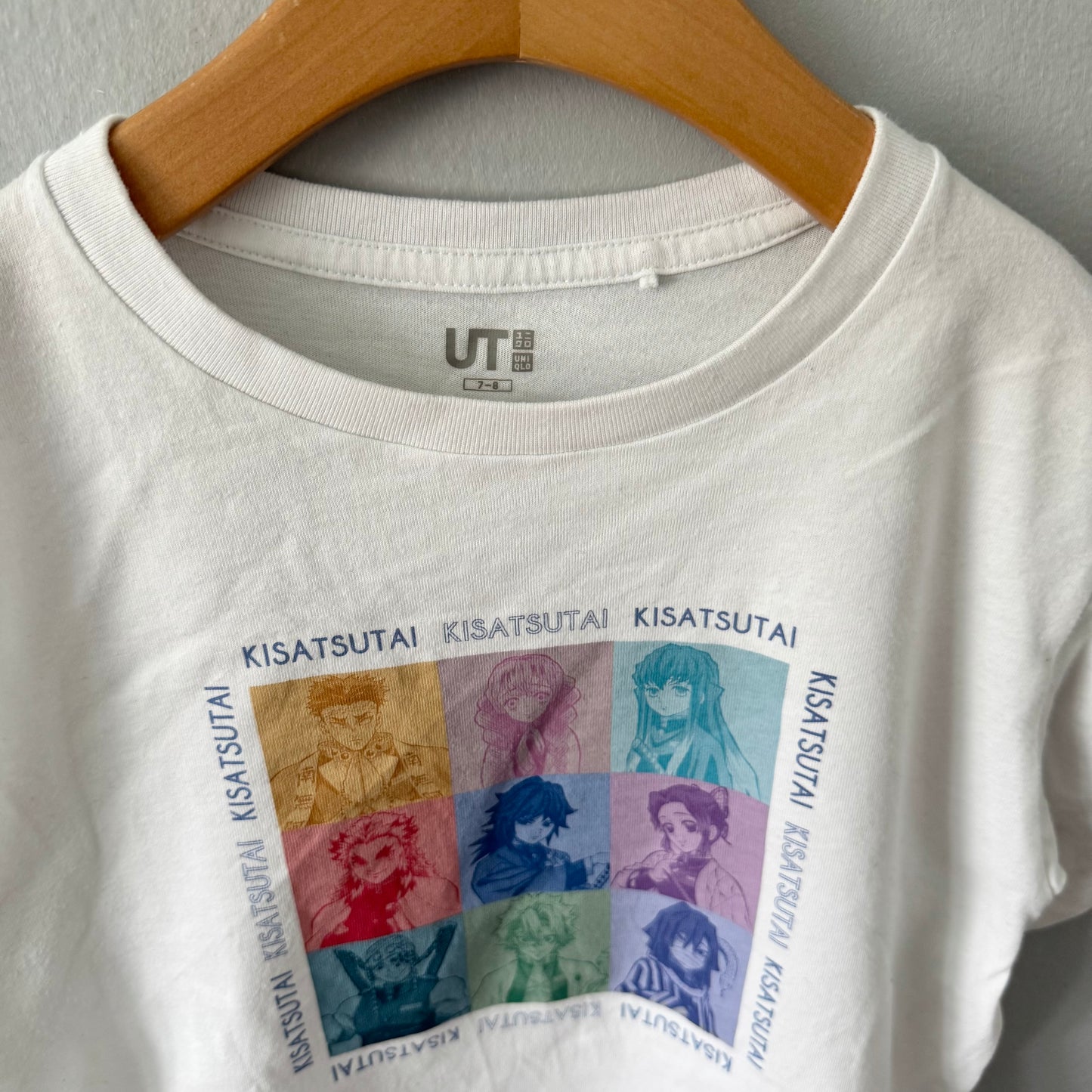 Uniqlo / Demon Slayer T-shirt / 7-8Y