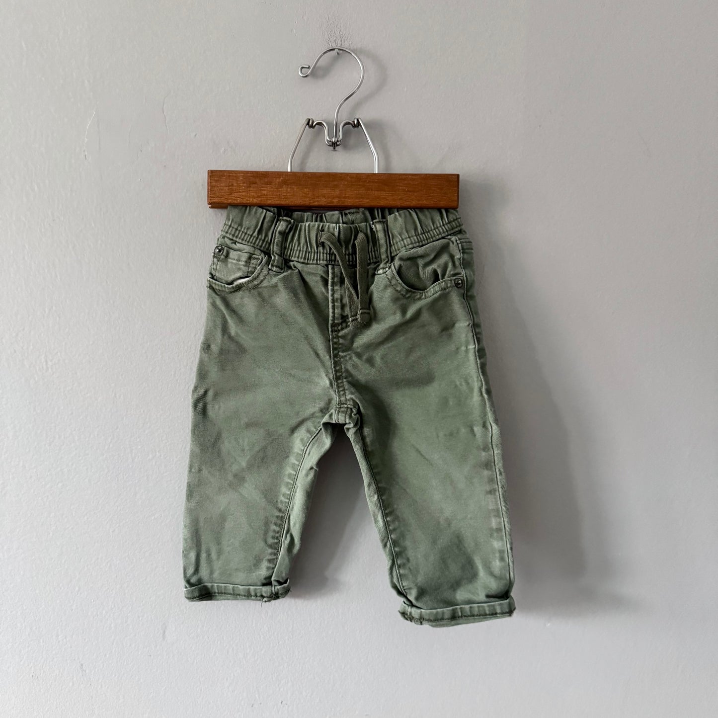 Gap / Pantalon cargo vert / 12-18M