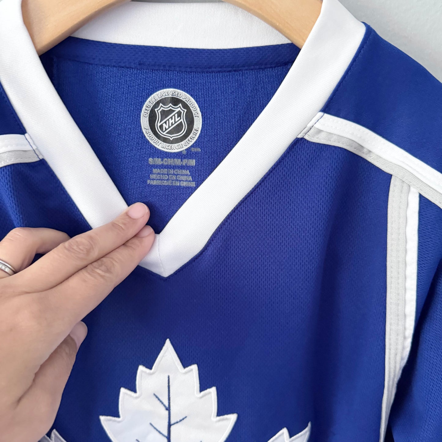 NHL / Maple Leafs Jersey "34" / S/M(7-9Y)