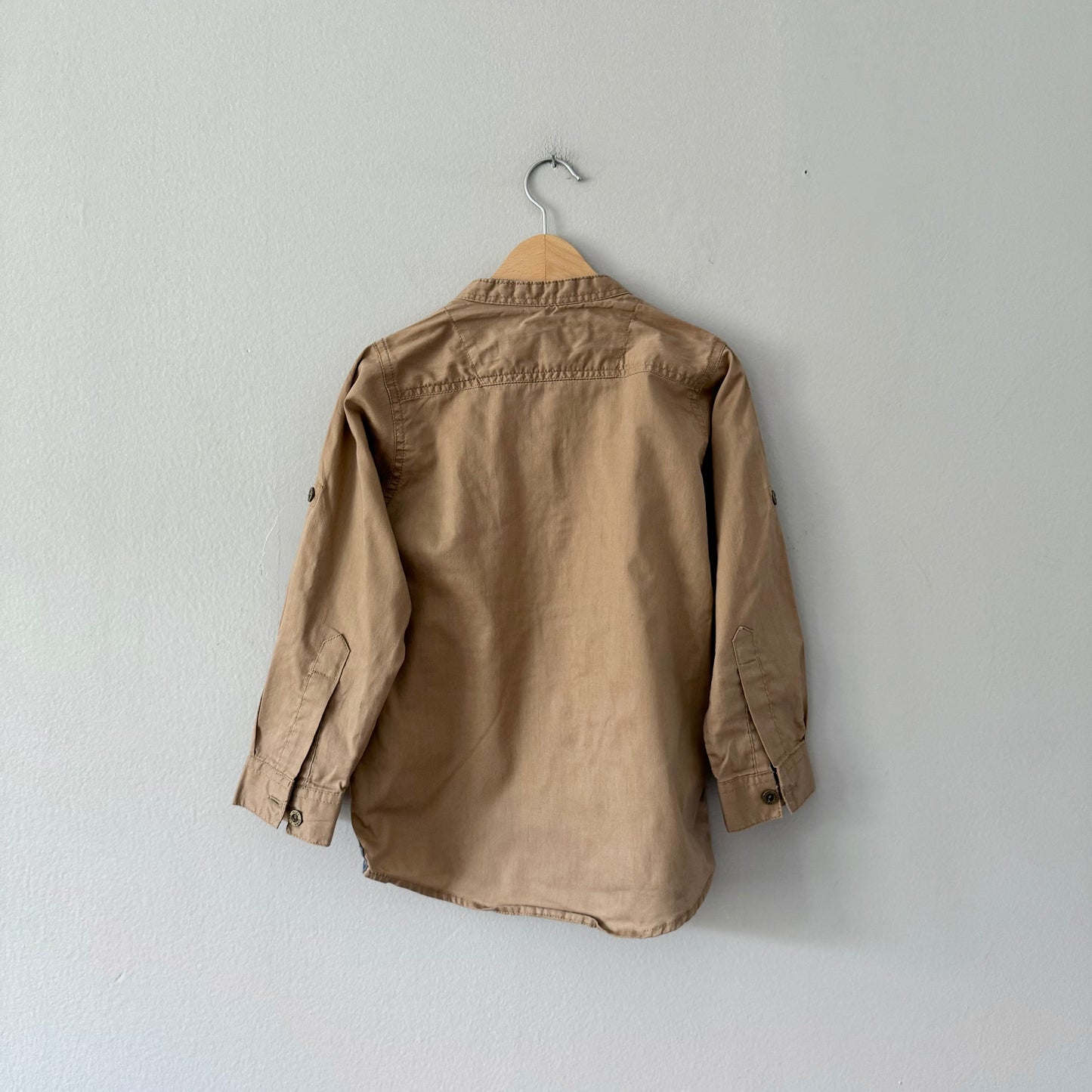 Zara / Brown long sleeve shirt / 5Y