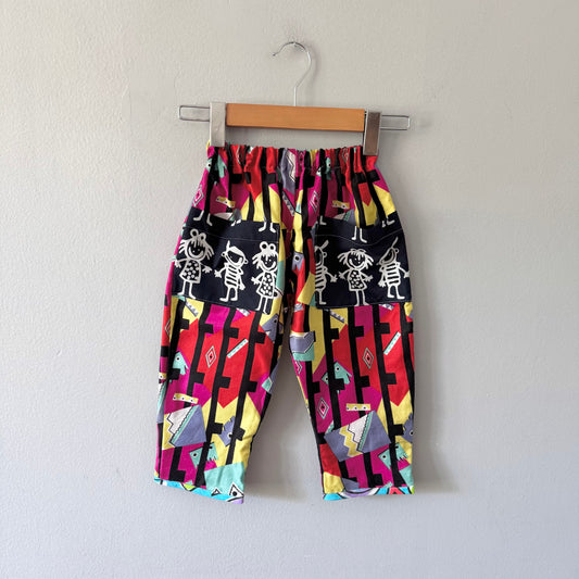 TUP / Upcycle playful pants / 3-4Y