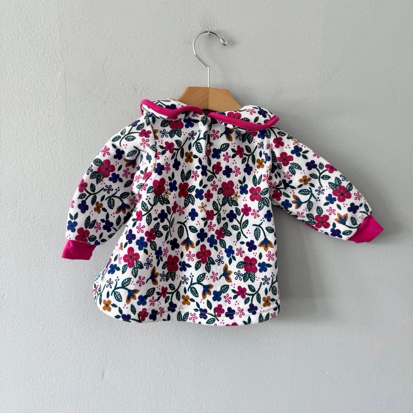 Vintage / ICZ long sleeve dress / 12M