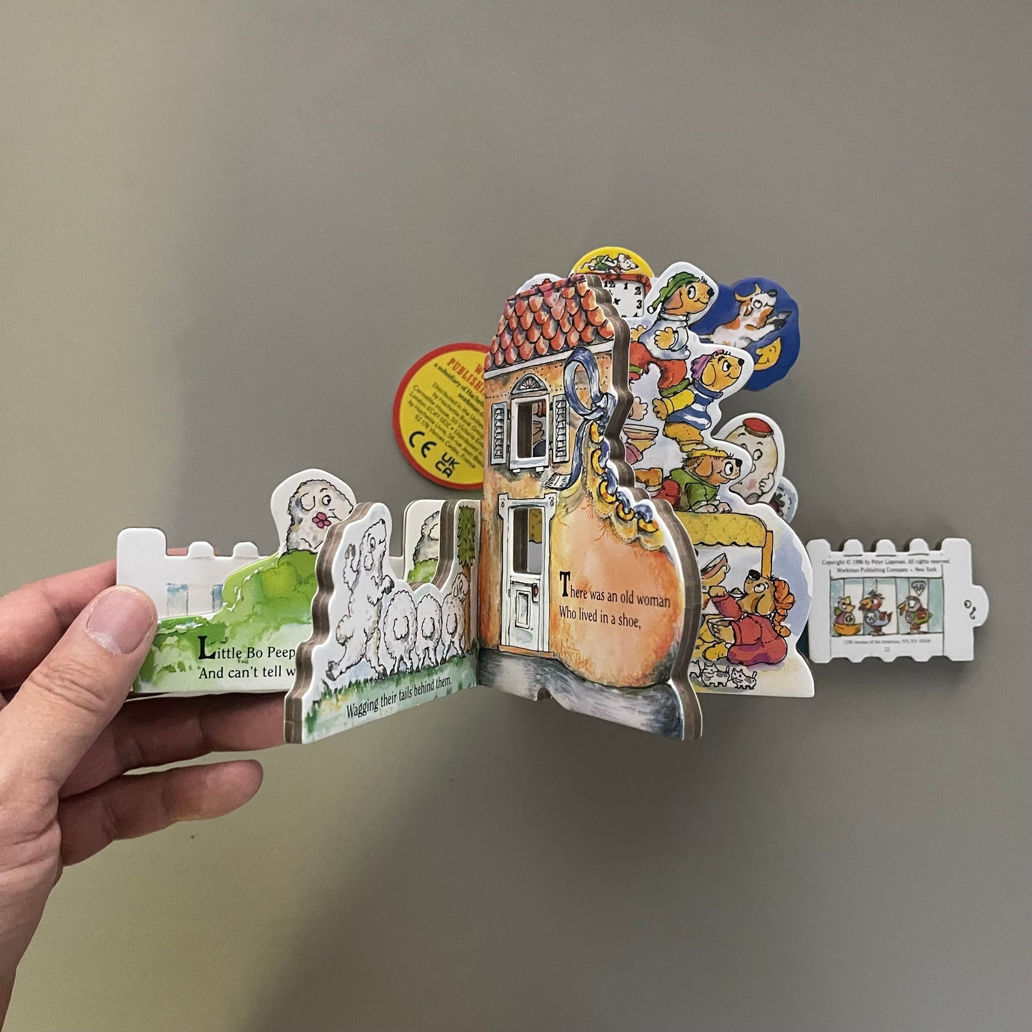 [Brand New] Mother Goose's House (3D Book) / Peter Lippman