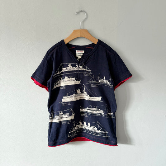Hatley / Navy T-shirt / 7Y