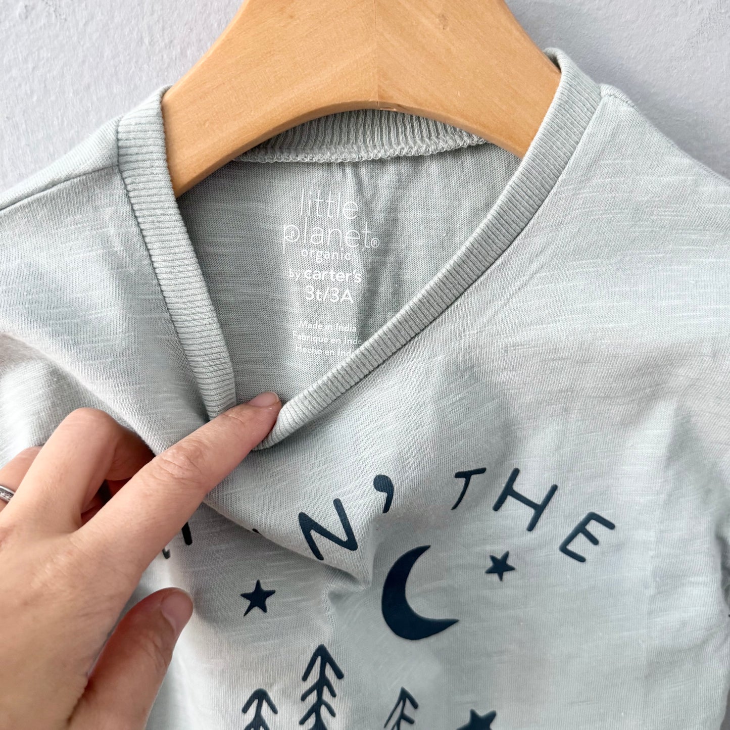 Little Planet / Green T-shirt / 3T - New with tag