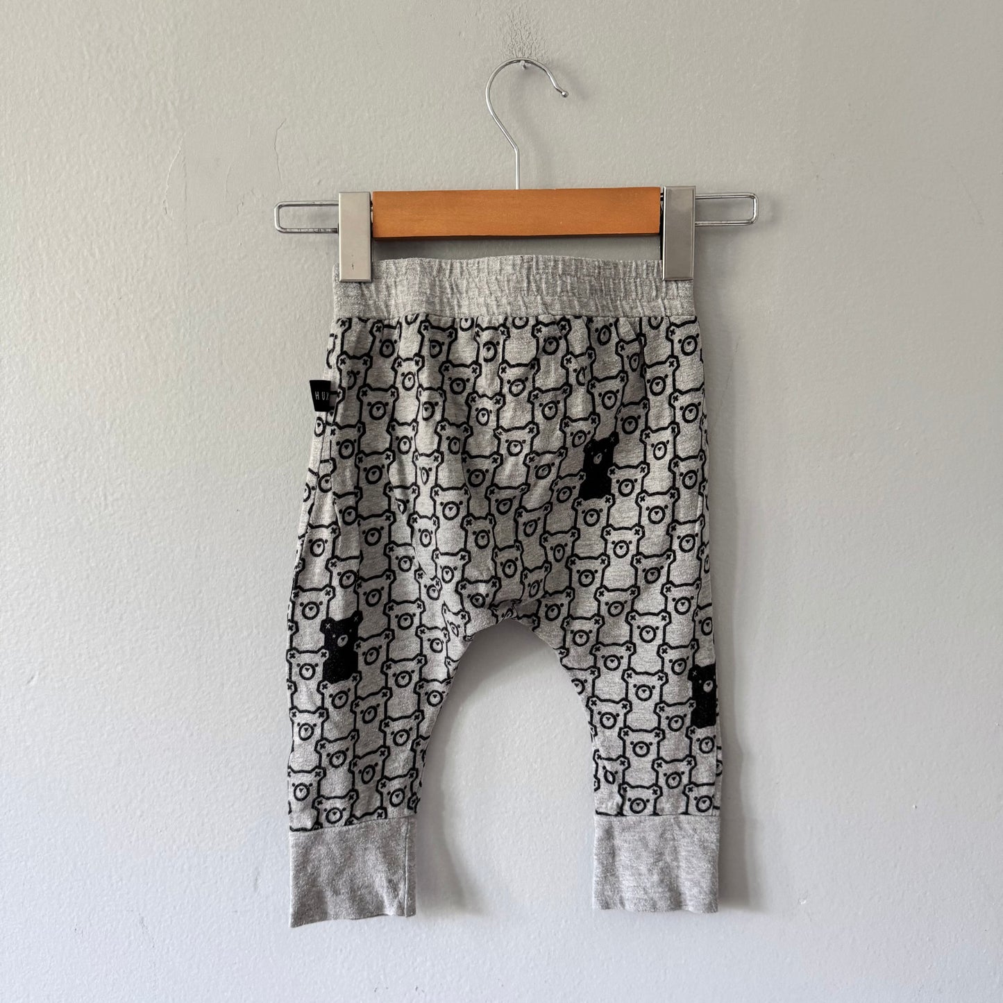 Hux Baby / Grey x bear harem pants / 2Y