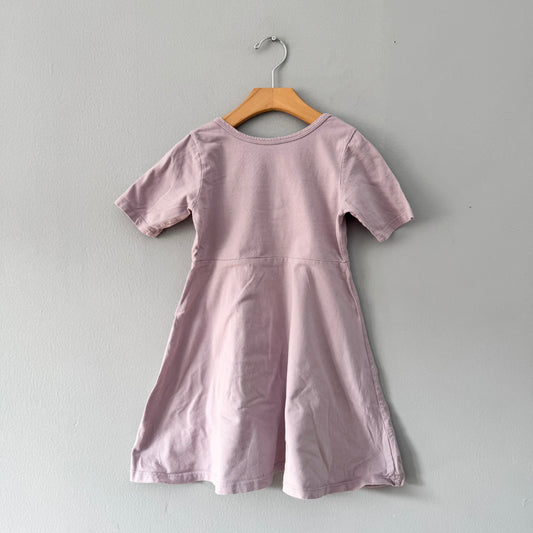 Mini mioche / Lavender twirl dress / 5-6Y