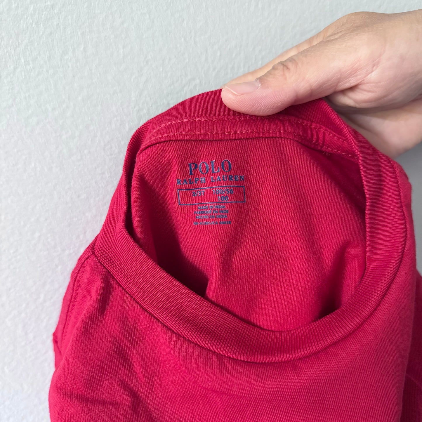 Polo Ralph Lauren / Red T-shirt / 3T