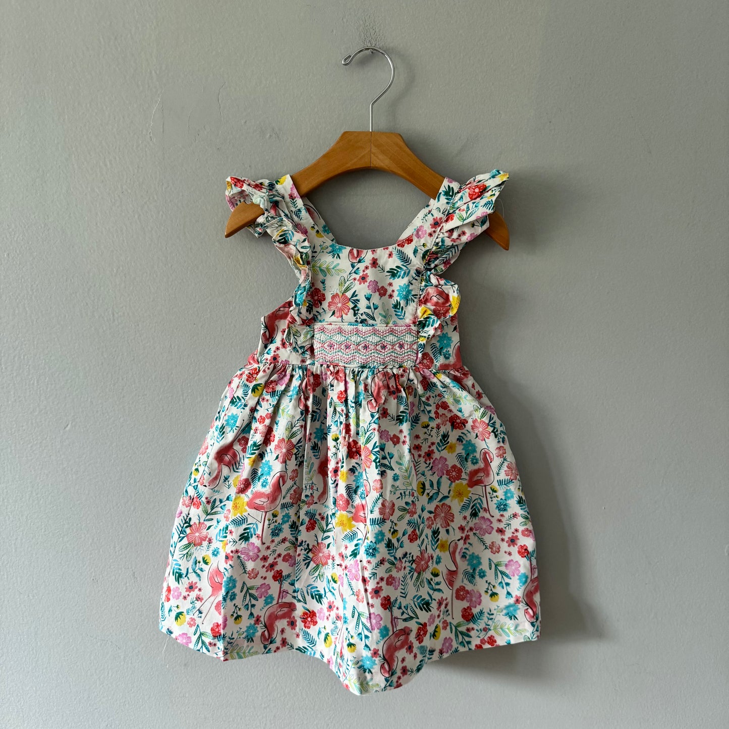 Iris & Ivy / Summer dress with bloomer / 24M