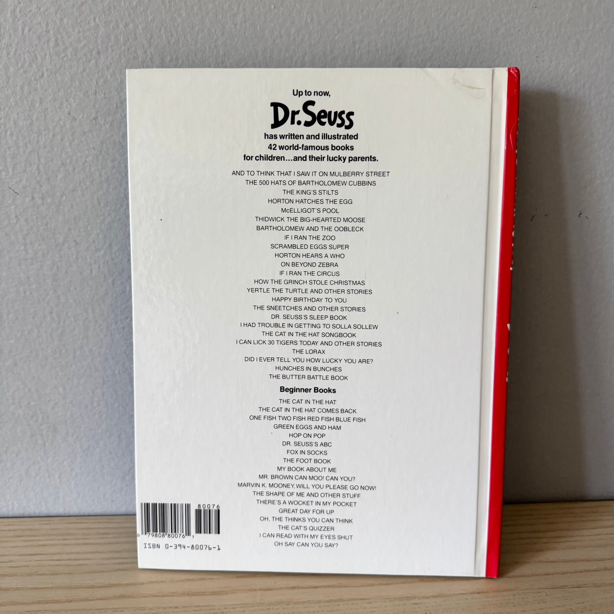 Happy Birthday To You! / Dr. Seuss