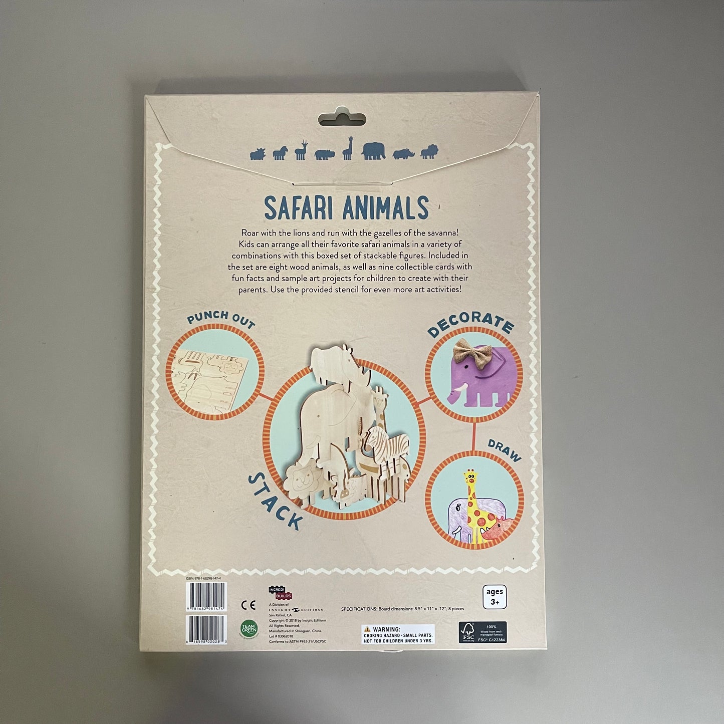 [Brand New] Stackables - Safari Animals