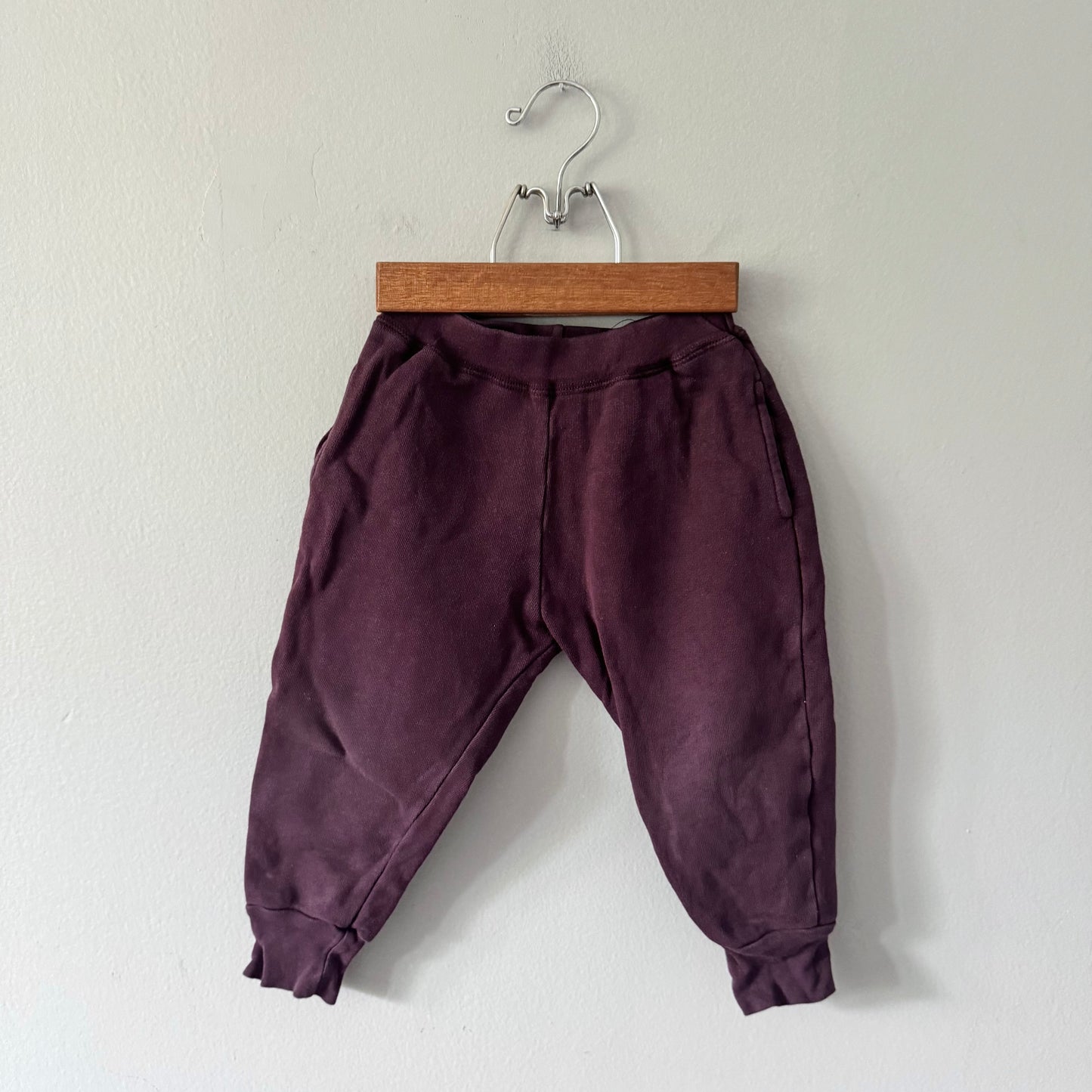 Mini mioche / Purple sweatpants / 2Y