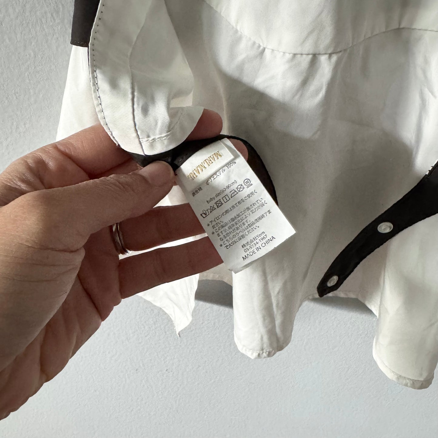 Marl Marl / Bib dress / 12-24M