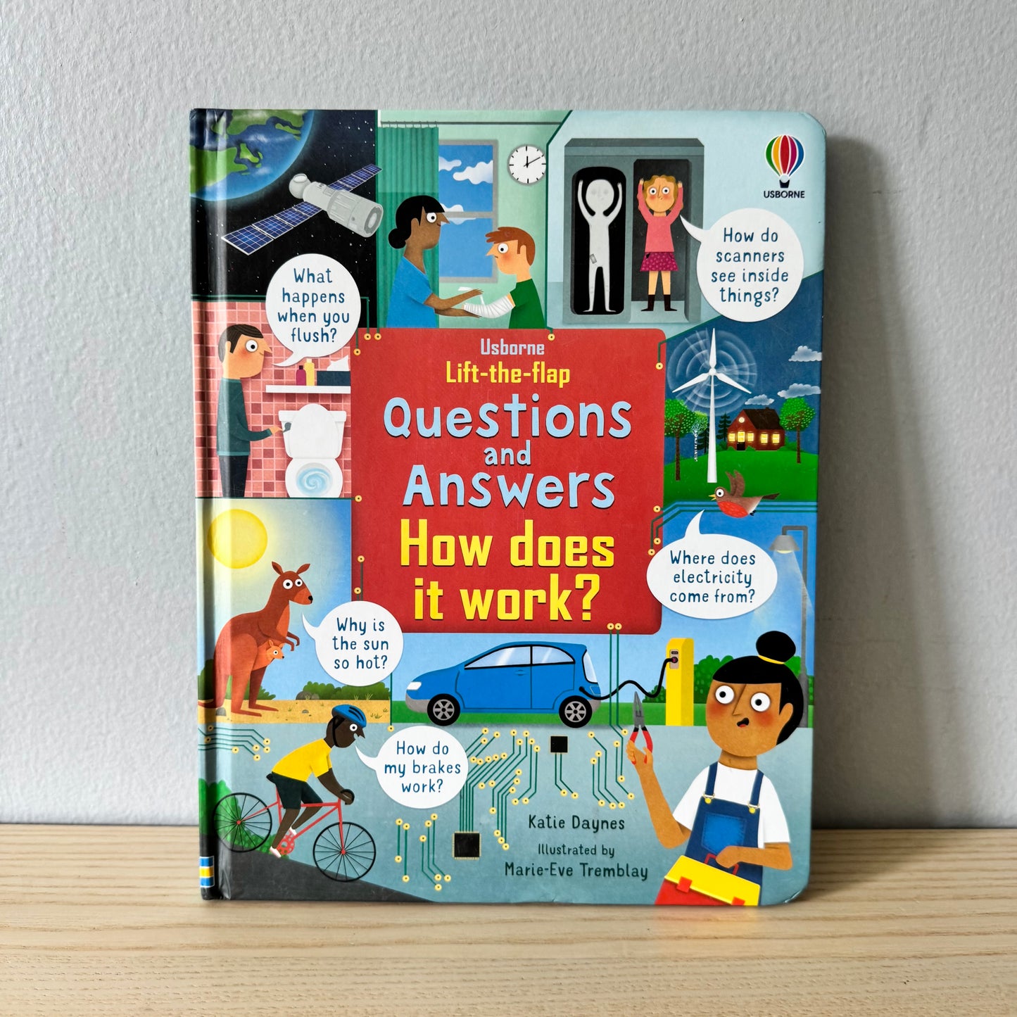 Usborne Lift-the-flap - Questions and Answers How does it work?
