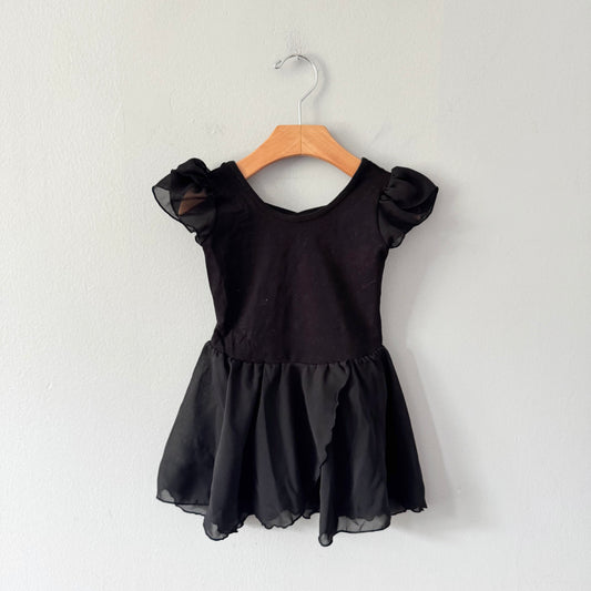 No brand / Black leotard with tutu / 4Y