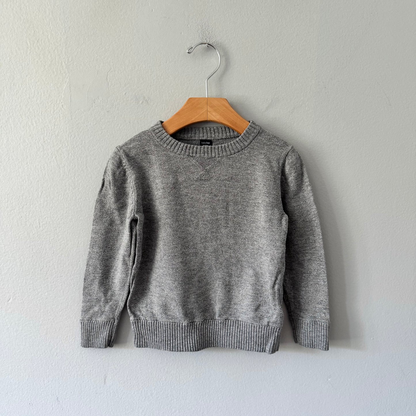 Gap / Grey cotton knit pullover / 3Y - PLAY