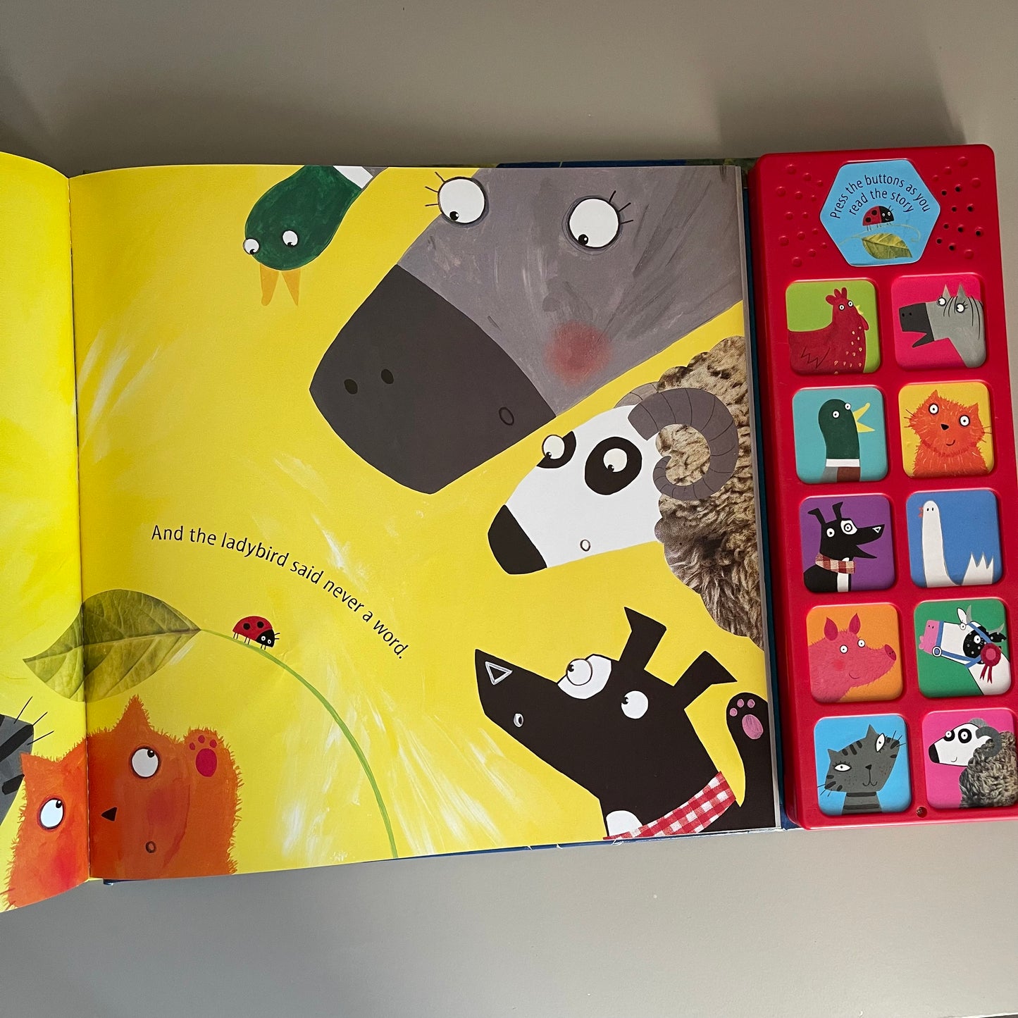 What the Ladybird Heard Sound Book / Julia Donaldson & Lydia Monks