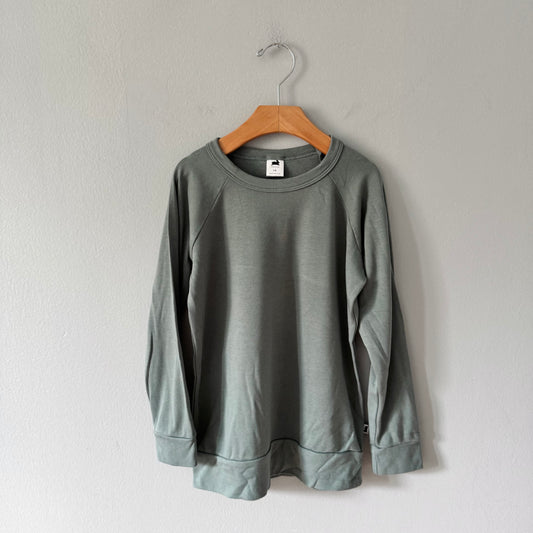 Little & Lively / Khaki long sleeve / 7-8Y