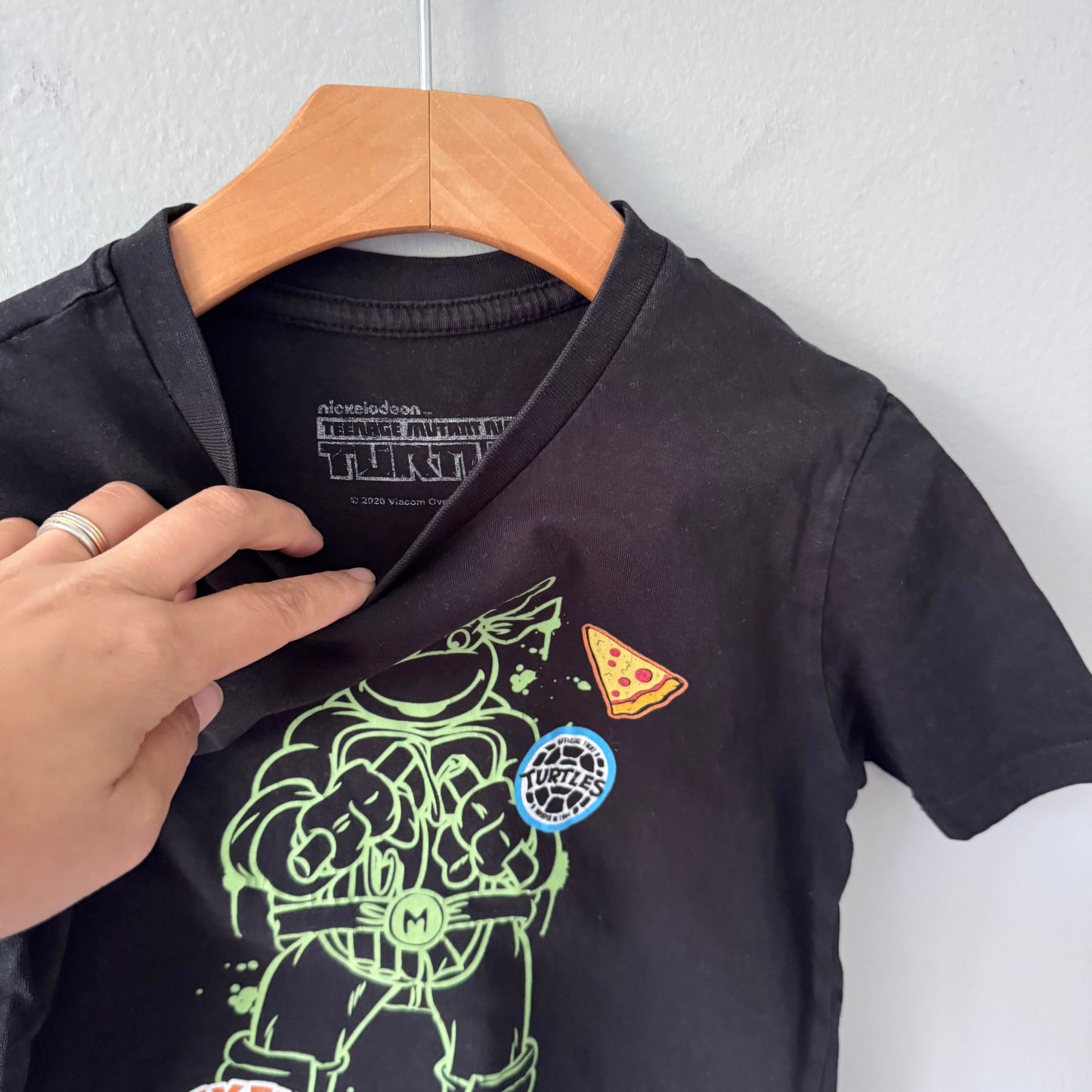Mutant Turtles / Black T-shirt / 4-5Y