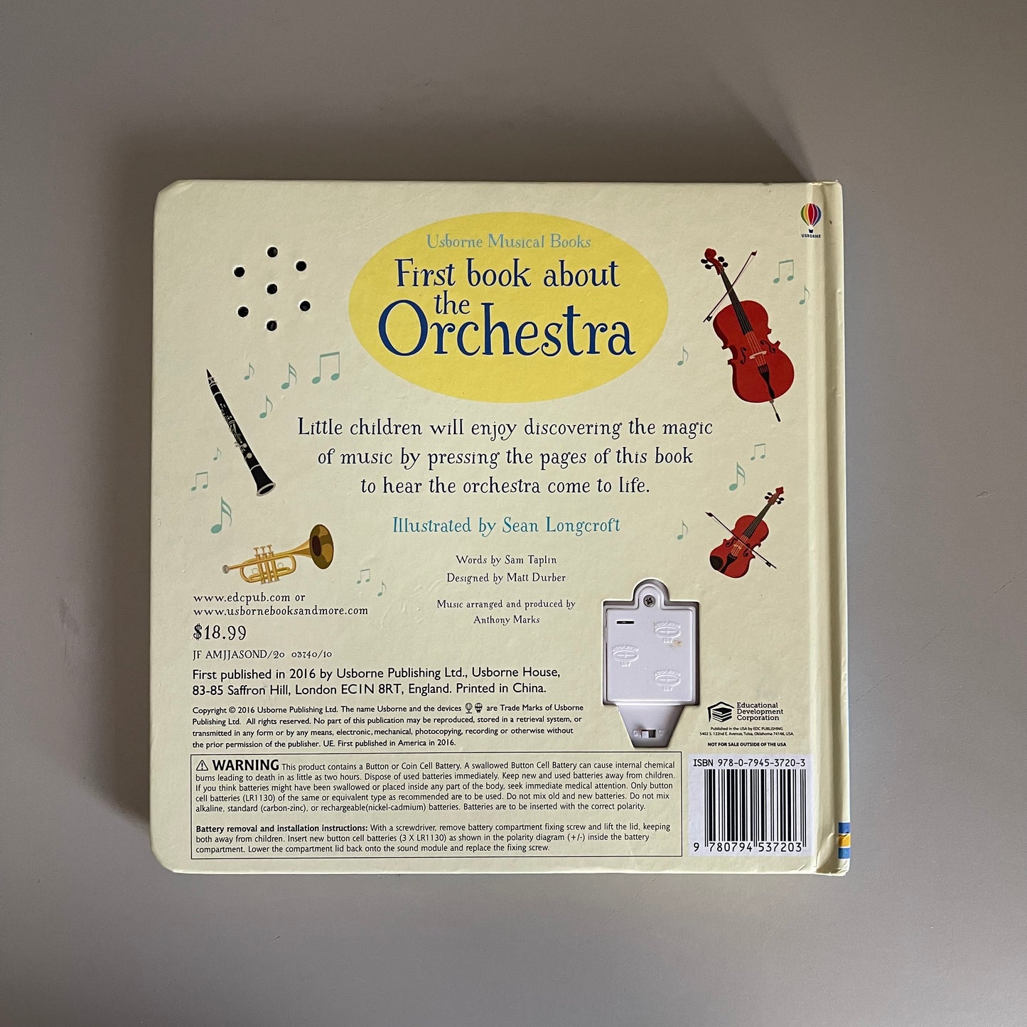 Usborne Musical Books - First book about the Orchestra