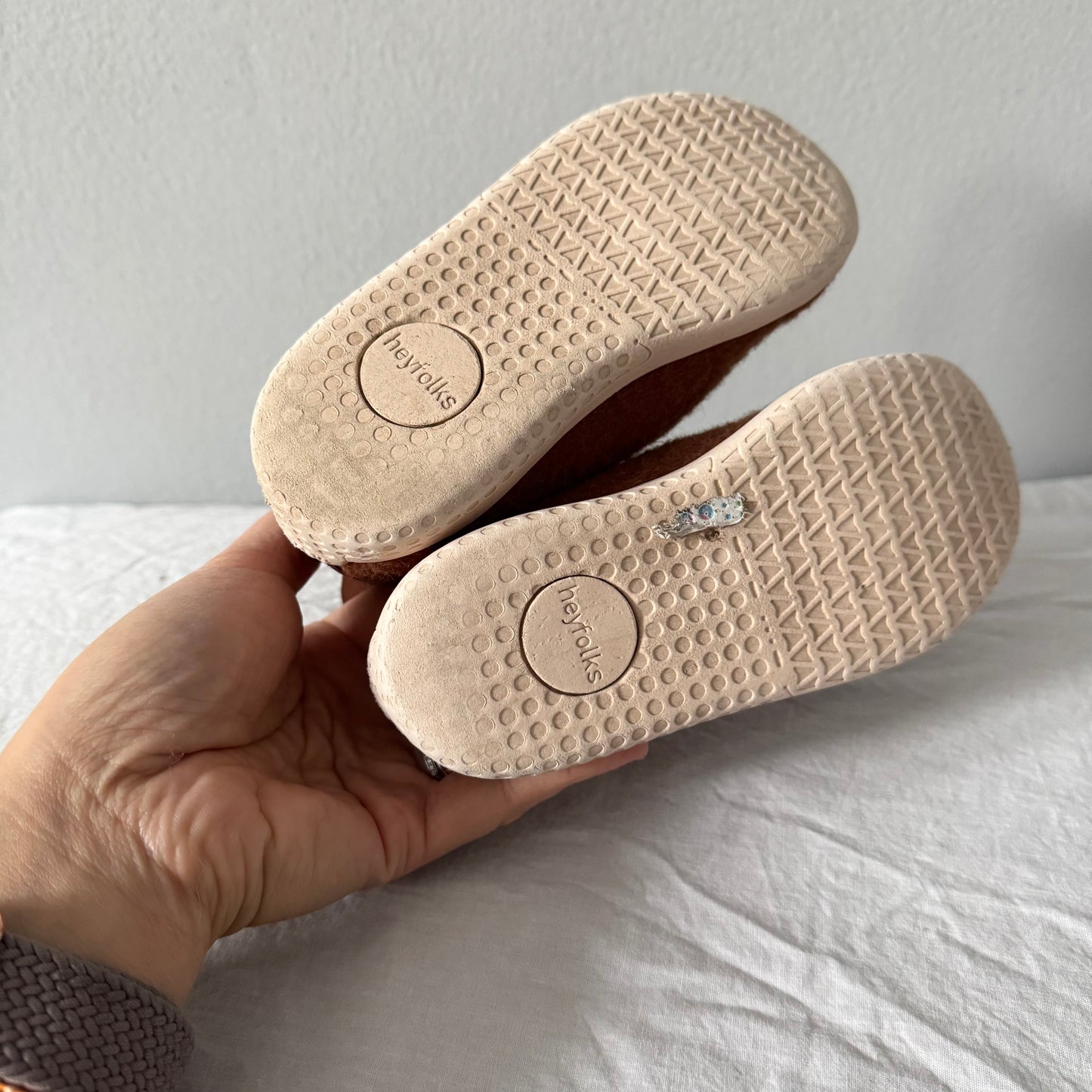 Hey Folks / knit boots / US9